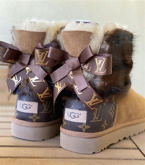 louis vuitton UGG Boots real